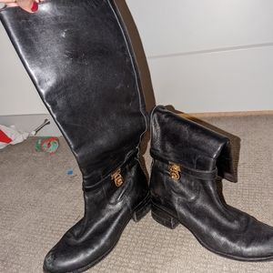 Michael Kors Black Leather Boot